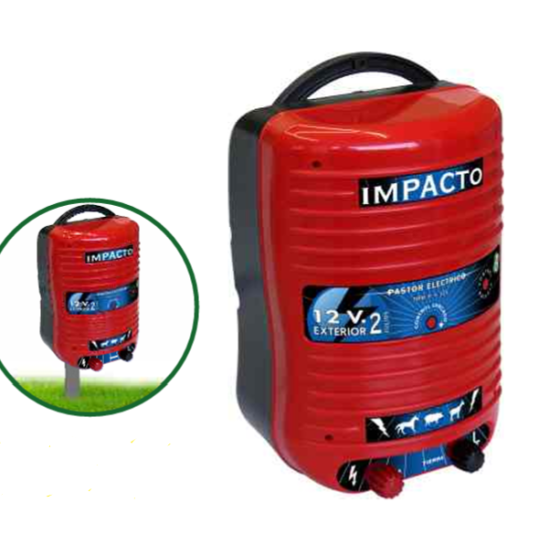 pastor impacto 12V bateria exterior PA 125