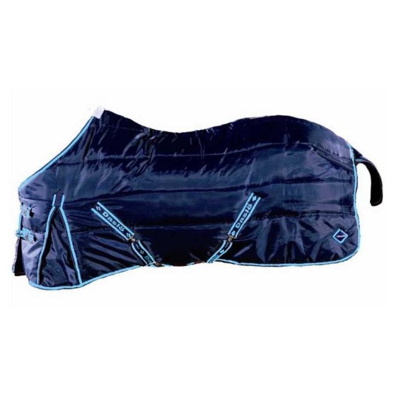 manta cuadra daslo pony azul